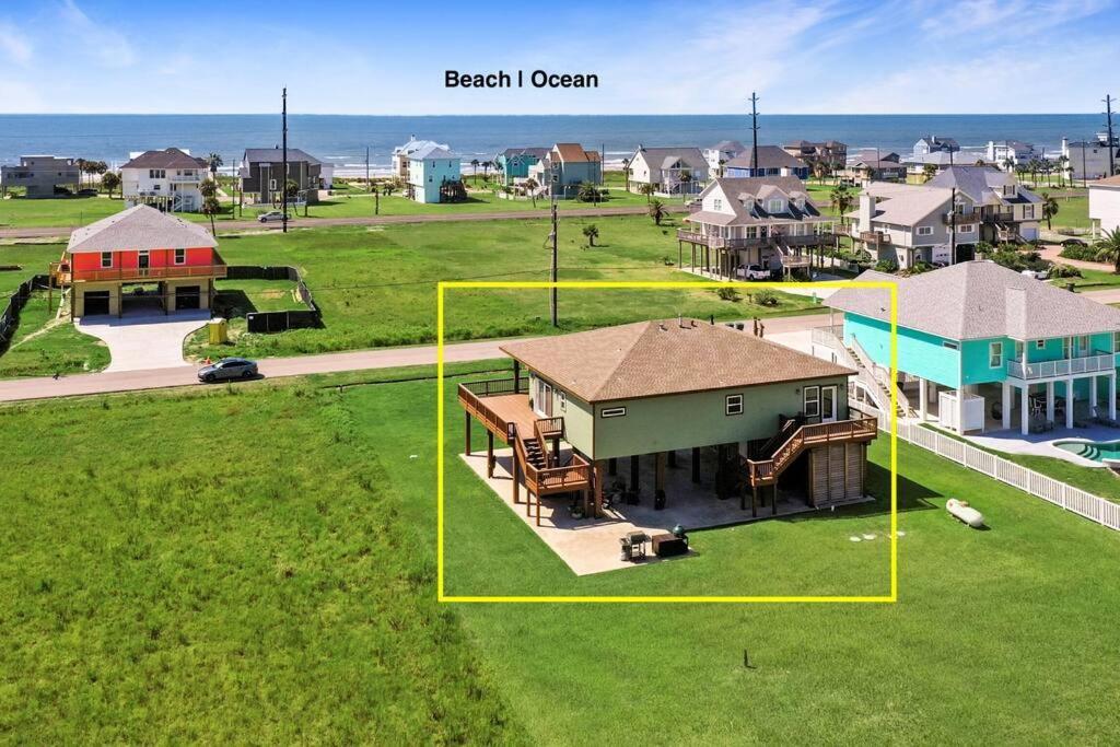 Dancing With Waves Beach House With 3 Bedrooms And 2 Baths Galveston Exterior photo